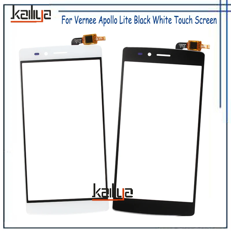 Сенсорный экран для Vernee Apollo облегченный дигитайзер сборка Замена Черный Белый 5