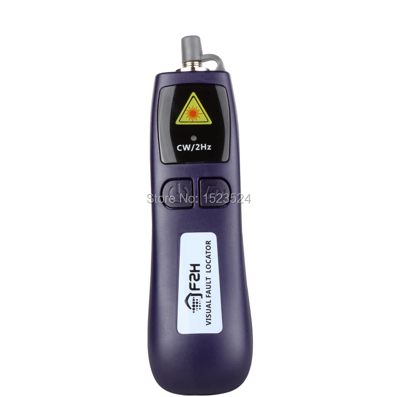 Free Shipping Grandway 650nm 10mw 12km Mini Fiber Optic Visual Fault Locator Cable Tester