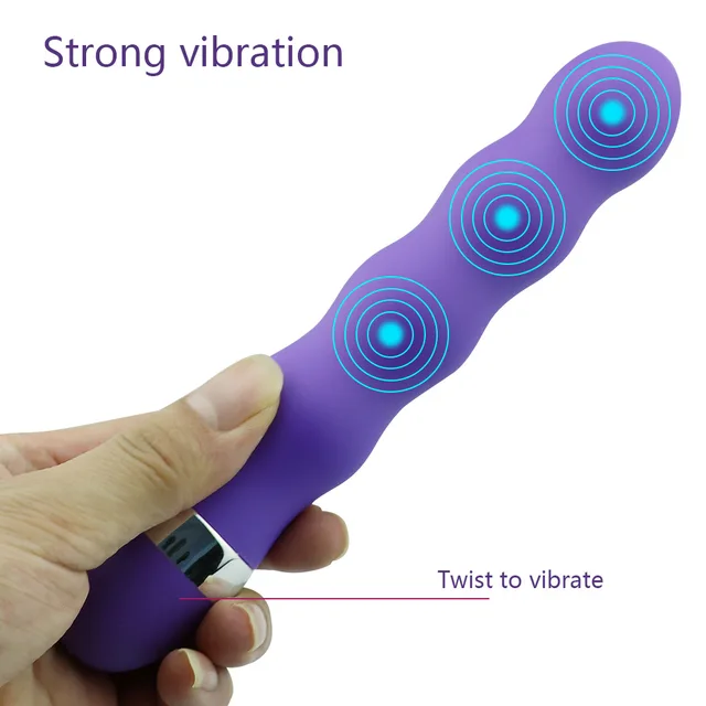Gewinde Vibrator G-spot Klitoris Stimulator Dildo Vibrator 3
