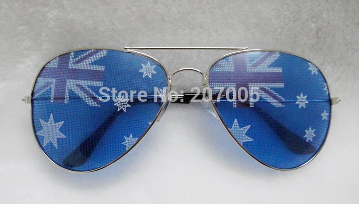 Free Shipping Aussie Day Sunglasses Retail Australian Flag
