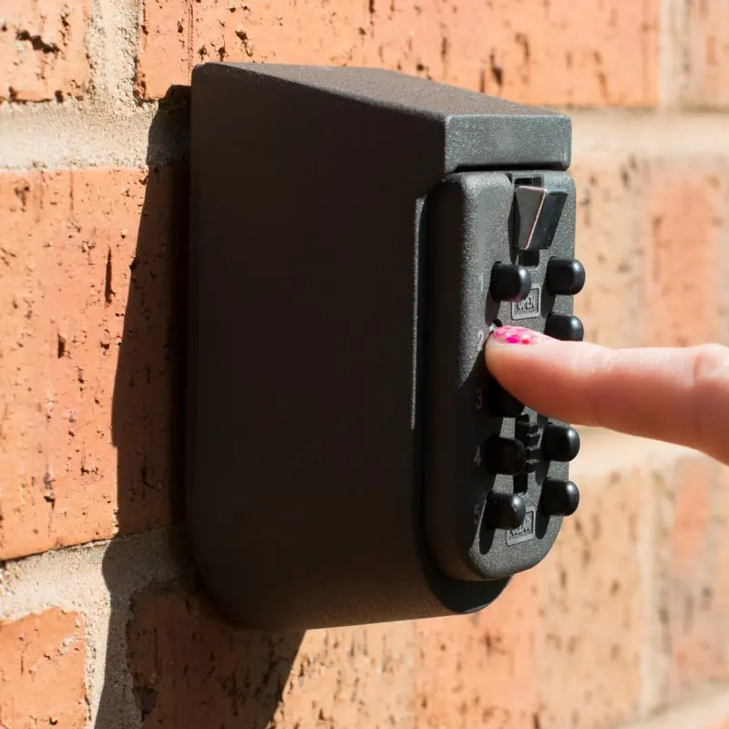 Rarelock Digit Wall Mount Key Storage Box Zinc Alloy With