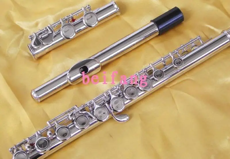 New Nickel Plated 16 closed hole flute C key +Eflute cflute keyse flute AliExpress