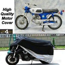 Чехол для мотоцикла для Honda SS125 водонепроницаемый УФ/Защита от солнца/пыли/Защита от дождя крышка изготовлена из полиэстеровой тафты
