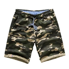 Мужские шорты летние модные брюки хлопок повседневные тонкие шорты в стиле хип-хоп черные камуфляжные мужские шорты высокого качества M-4XL