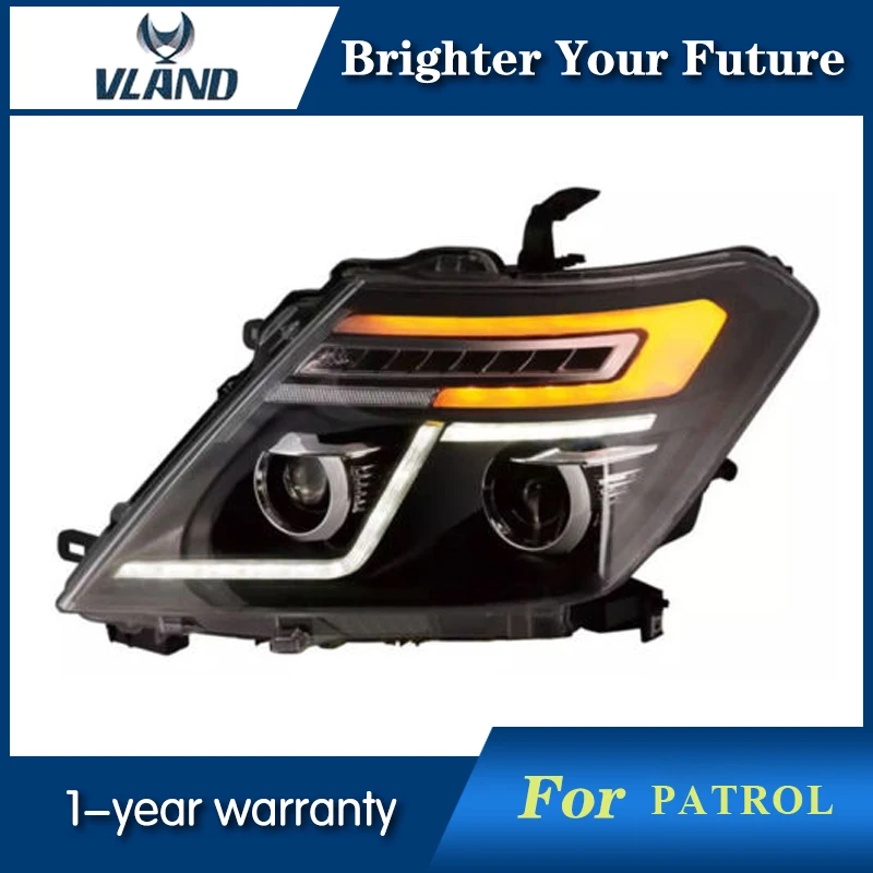 Buy Car LED Stripe Guide Head Lamp For Nissan Patrol