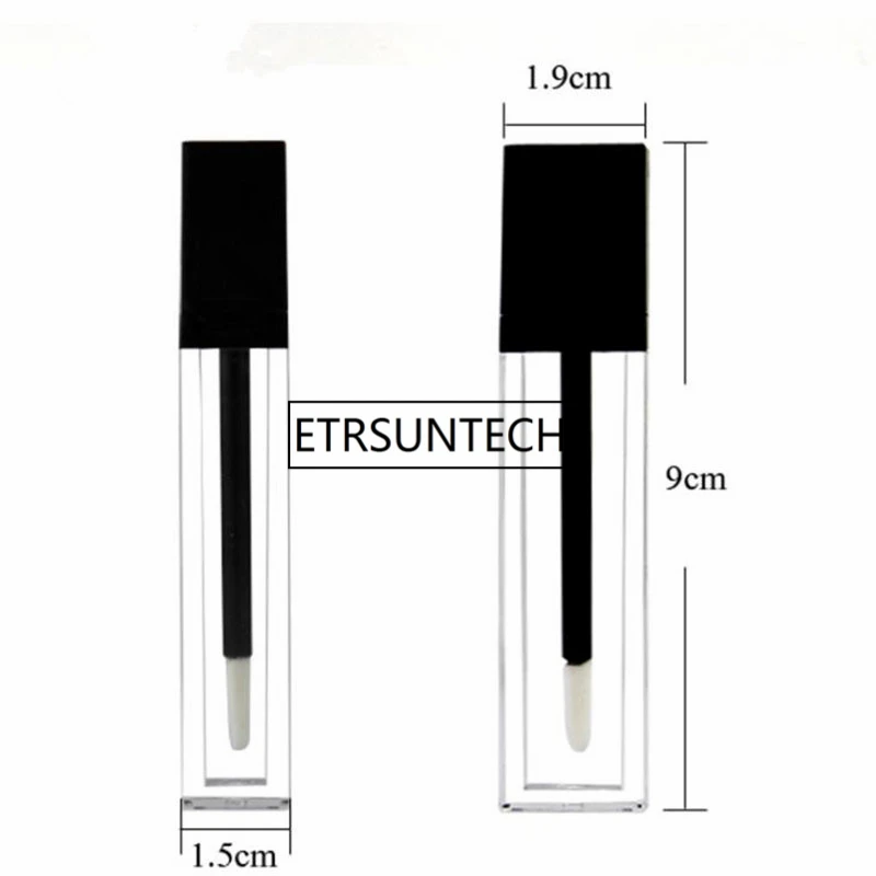 7 мл квадратные флакончики для туши и губной помады, пустой прозрачный контейнер для гигиенической помады, 7 мл масляные бутылки Быстрая