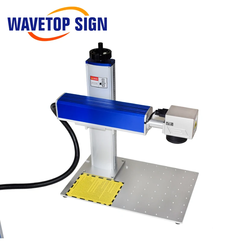 WaveTopSign 20 Вт сдвоенный тип алюминиевый корпус волоконно лазерная маркировочная