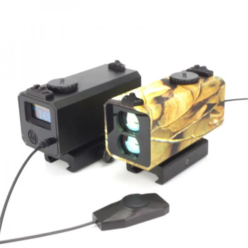 Mini Tactical Outdoor Hunting Rangefinders 700m Rifle Scope Target Distance Meter Speed Measure Laser Rangefinder for Crossbow 700m mini laser rangefinder for riflescope laser sight rifle scope mate laser scope distance meter for hunting ls002