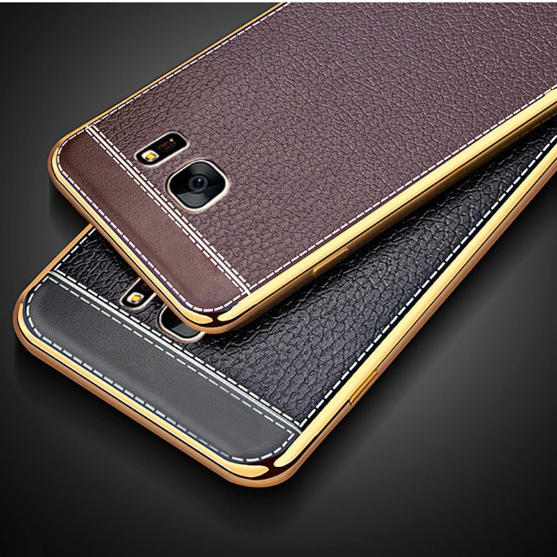 Кожаный чехол для Samsung Galaxy S6 S7 край S8 S9 плюс A3 A5 A7 J3 j5 j7 Note8 Grand Prime покрытие Мягкий ТПУ чехол с мультипликационным рисунком
