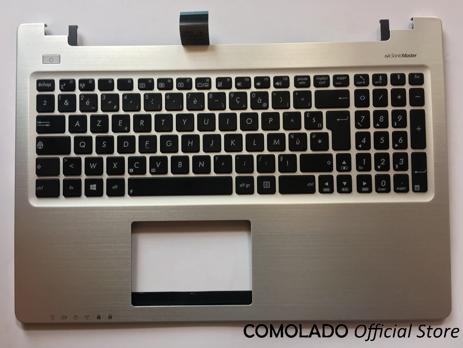 

FR French Keyboard for ASUS K56 K56C K56CA K56CM FR AZERTY Layout laptop keyboad Palmrest Upper