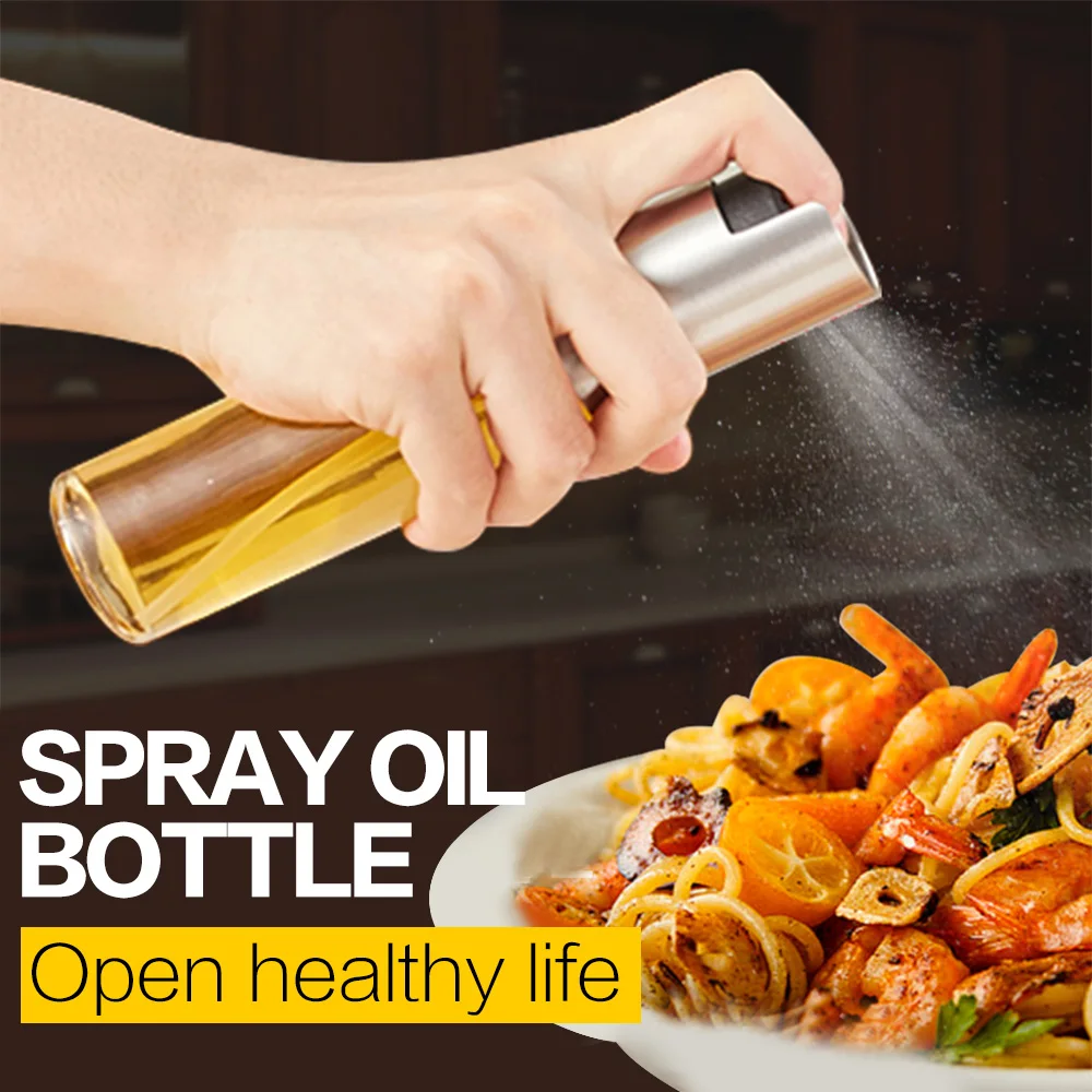 Glass Olive Oil Sprayer Oil Spray Empty Bottle Vinegar Bottle Oil
