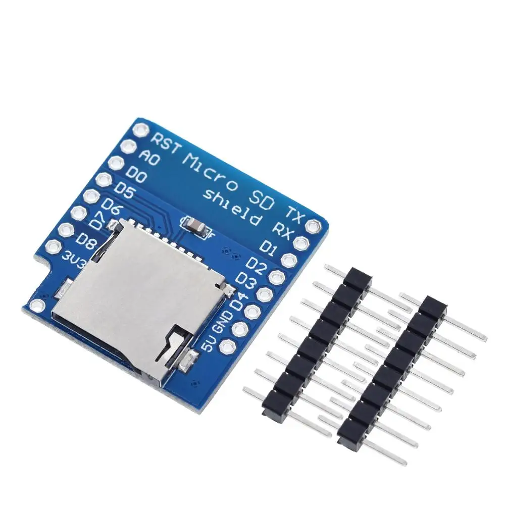 Esp8266 D1 Mini Pro Wifi макетная плата Nodeu Ws2812 Rgb Dht11 Dht22 Am2302 реле Ds18b20 Bmp180 мотор для Wemos Diy Kit - Цвет: TF card