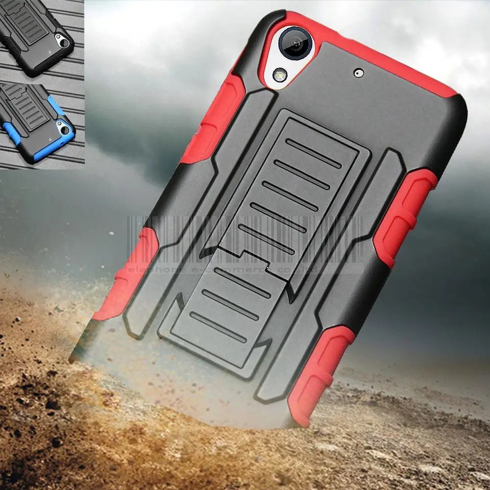 

Protective Holster Belt Clip Impact Hybrid Shockproof Hard Case For HTC Desire 626 626G 626S 626W Cover With Belt Clip
