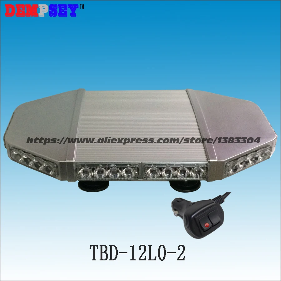 TBD-12L0-2 고품질 Led 미니 라이트 바 / 고성능 40W LED 자동차 경고 라이트 바 / 무거운 자기 자료 LED light / DC12V / 24V