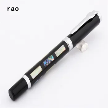

Jinhao 650 Black Colour Beach Shell Sculpture Business office fountain pen New