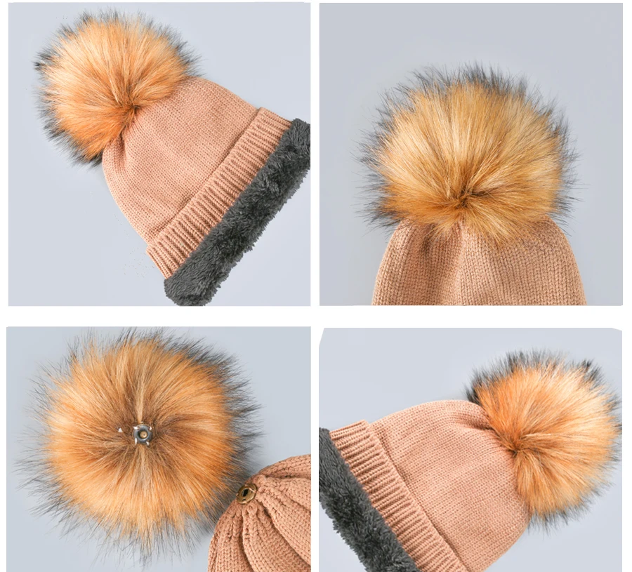 Girita-Women's-Winter-knit-hat-women-girl-Hats-fleece-lined-crochet-Skullies-Beanies-Cap-Pompon-Fur-Female-Warm-Caps (6)