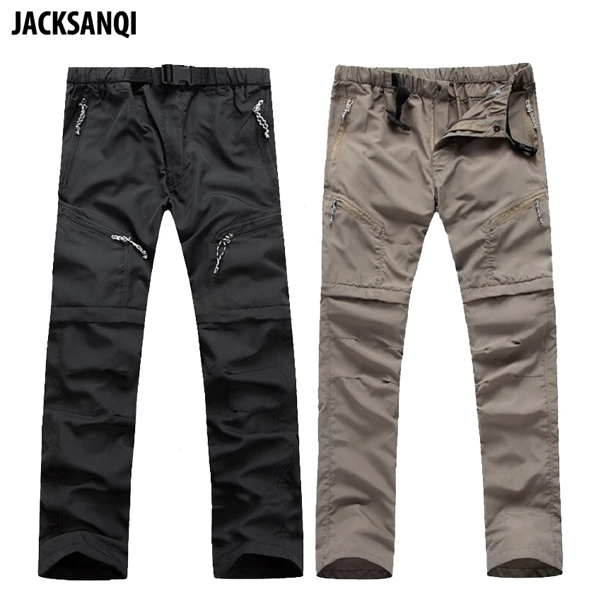 green hiking pants