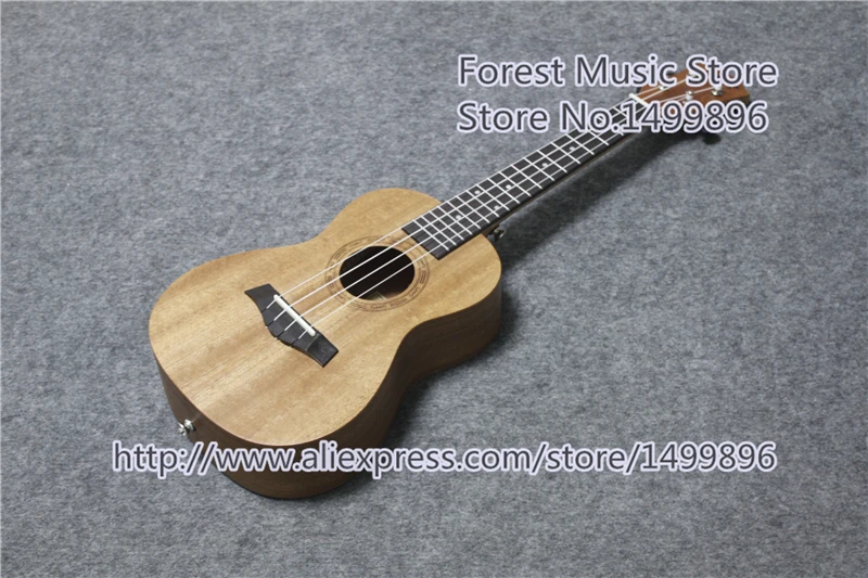 

High Quality Chinese Ukulele Guitar In Natural Wood Hollow Body In Stock