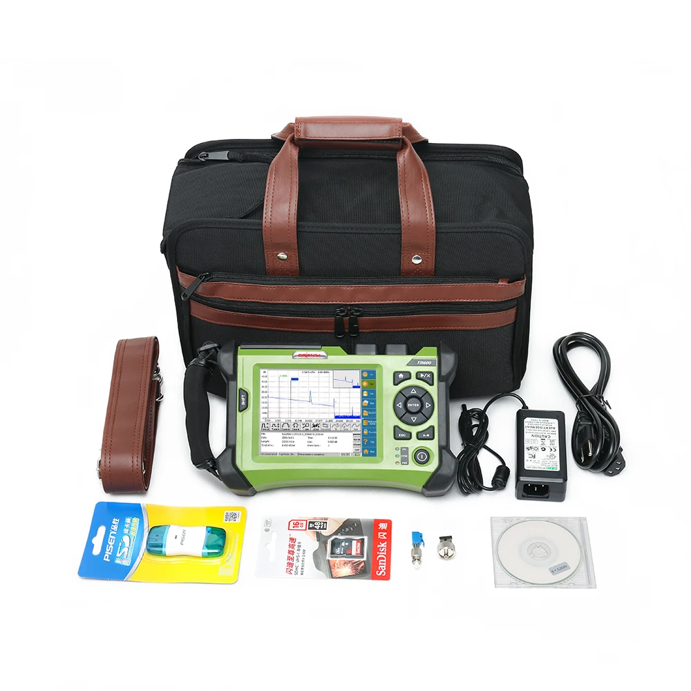 Orientek SV20A OTDR 1310/1550nm with T45 fusion splicer OPM OLS VFL Fiber Optic Install Tool Kit fusion splicing tool kit
