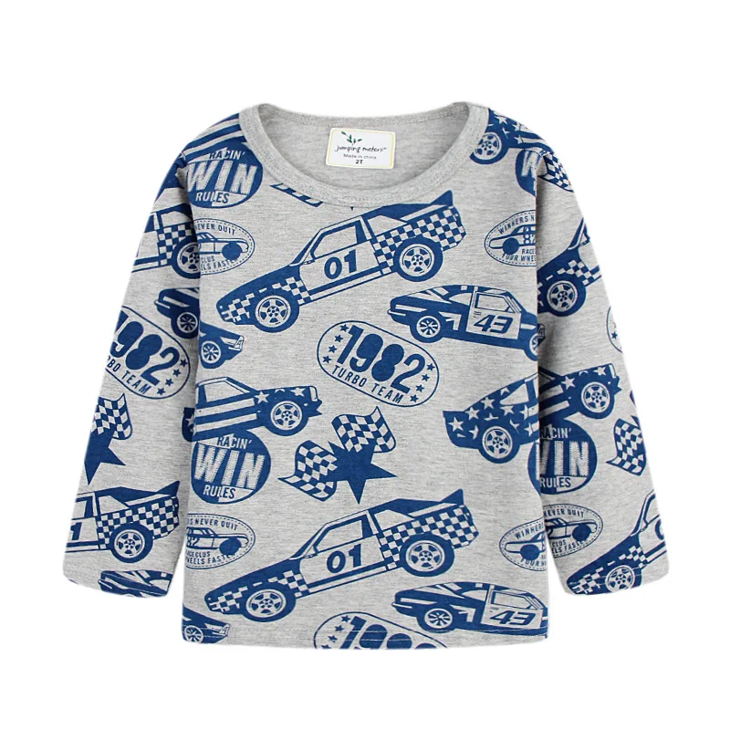 2017 New Brand Boys Clothes Autumn Car Boys T Shirt Designer Baby