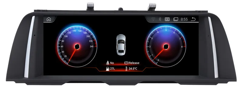 Best Android 7.1 Car Multimedia Player GPS Navigation for BMW 5 Series F10 F11 2013-2016 with BT SD USB 10.25" 4Core 2G RAM 32G ROM 3