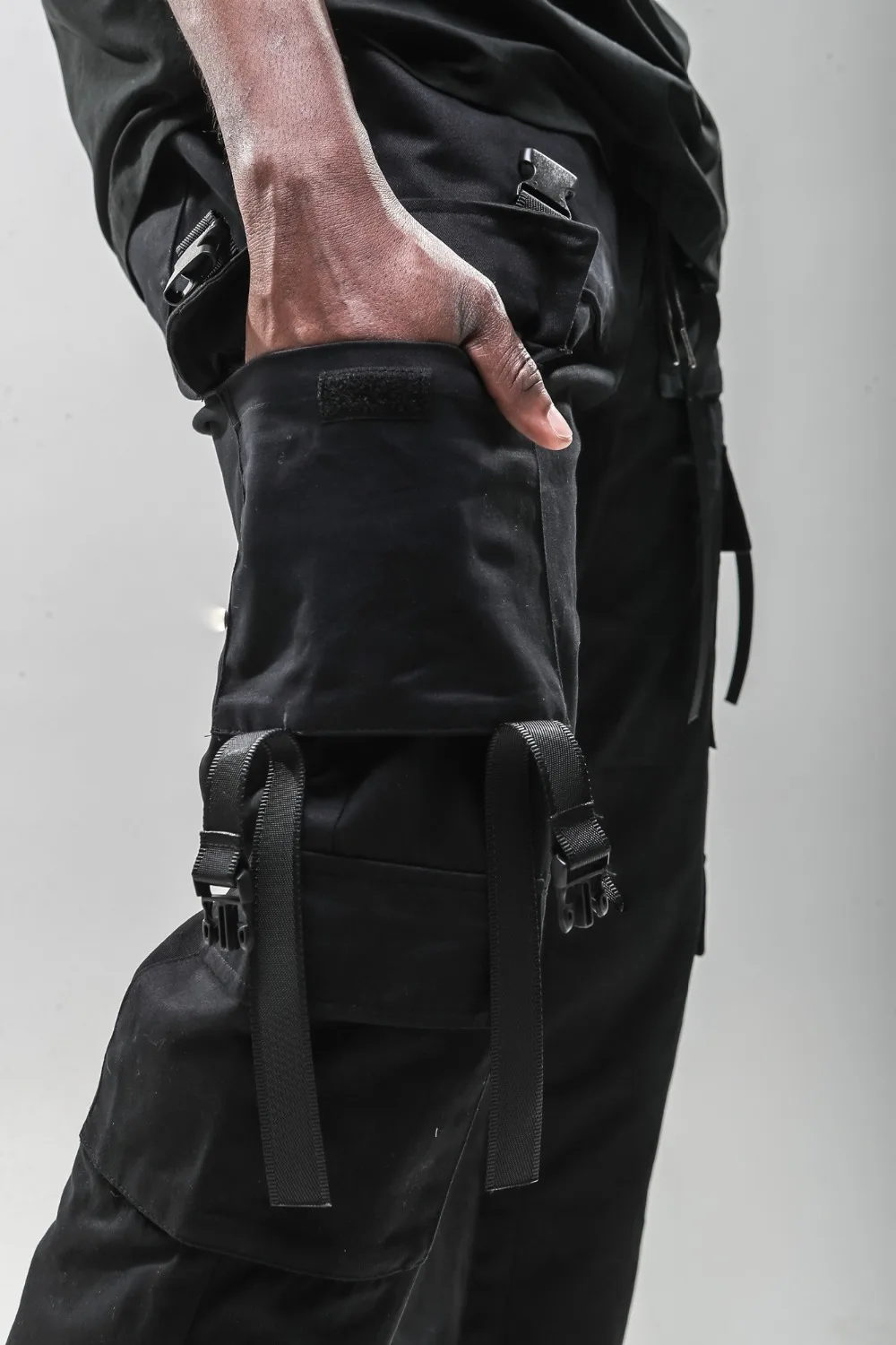 VFIVEUNFOUR Cargo Pants Pockets Harem Joggers Pants Streetwear Mens Casual Baggy Tactical Trousers 2019 Male Harajuku Trousers