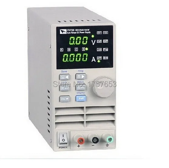 

FREE SHIPPING IT6720 Factory direct Programmable DC power supply 60V 5A Lab Grade
