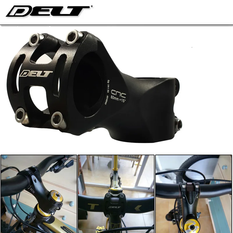 Alloy Road Bike Mountain Bicycle Handlebar Stem 7 degree 1-1//8/" 31.8 x 80mm