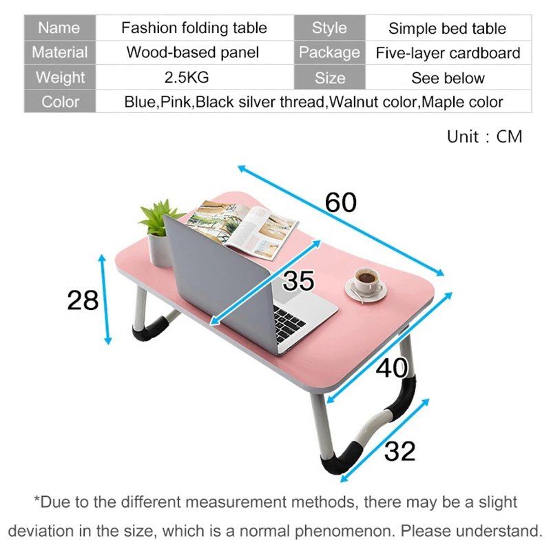 Деревянный складной стол для ноутбука, офисный стол, компьютерный стол, маленький стол для книг, детский стол для рисования, модная мебель для спальни