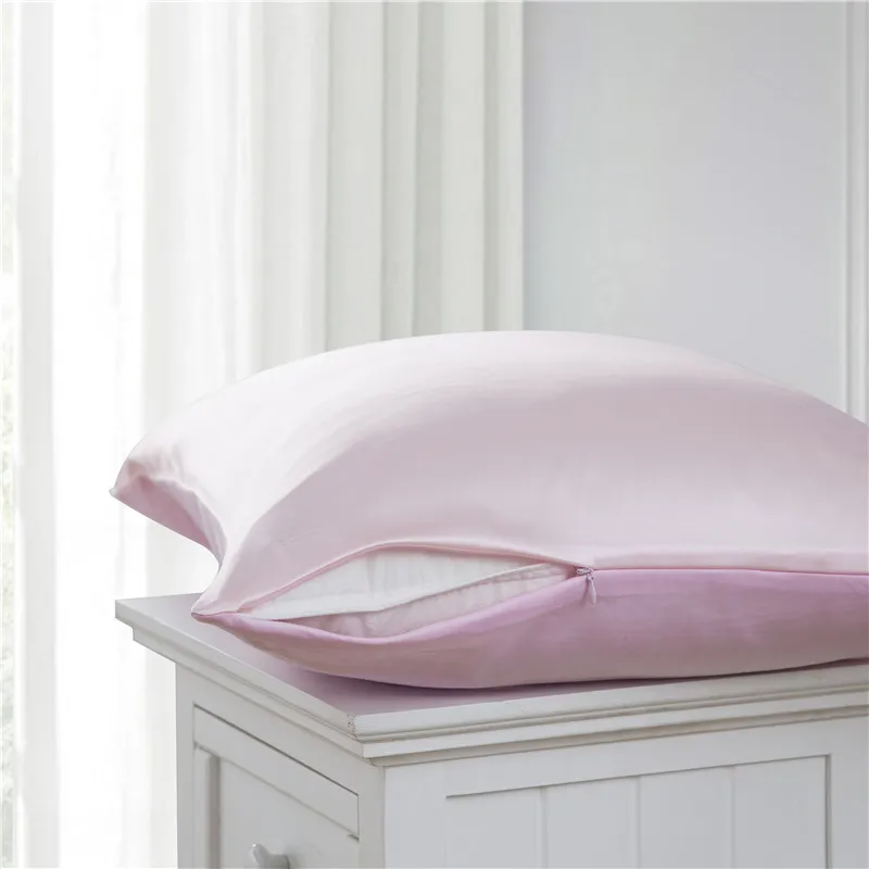 

Whole Sale 1PC Pure Emulation Silk Satin Pillowcase Single Pillow Cover Multicolor Pillow Case Drop Shipping