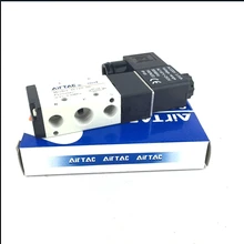 1.2mpa 5 Путь 2 Позиция Airtac Электрический электромагнитный Клапан 4V210-08 DC 24 В 1." Порты и разъёмы Размеры