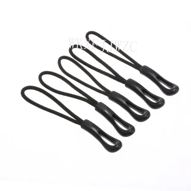 Buy 10pcs Zipper Pulls Strong Hollow Nylon Cord with