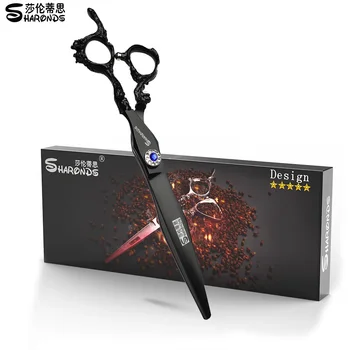 

7-inch high-end Japan 440c Hair Scissors Set Salon Barber Shop Cutting Scissors Razor Professional Hairdresser Scissors