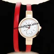 Модные женские часы горный хрусталь кварц девушка тонкие длинные браслет наручные часы Рождественский подарок час часы