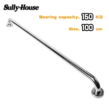 Sully House 304 нержавеющая сталь 100 см поручни для безопасности ванной комнаты, поручни для инвалидов, поручни для туалета для пожилых людей, безопасная ручка для ванны