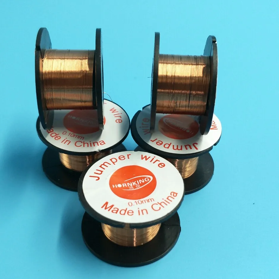 PCB Link Jumper Wire Copper Soldering Wire 0.1mm Maintenance Jump ...