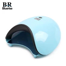 УФ светодиодный светильник для ногтей 48 Вт сушка ногтей; уход Гель-лак свет с нижней 15 s/30 s/60 s таймер ЖК-дисплей инструменты для дизайна ногтей BLUERISE светодиодный-78