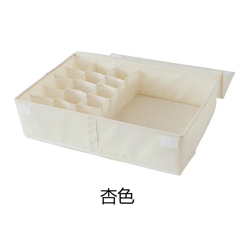 2019 New Oxford Durable Drawer Organizers Underwear Bra Socks Storage Box Waterproof Foldable 16 Closet Organizers Boxes