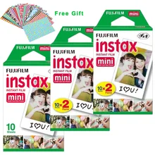 100% original fuji fujifilm instax mini 8 blanco película 50 unids para 8 7 7 s 50 s 90 25 dw 50i Compartir SP-1 Instantánea Polaroid Cámara de Fotos