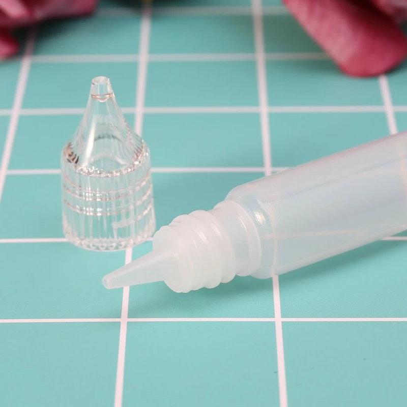 15 мл пластиковая пустая бутылка прозрачная жидкая глазная капельница масляная прозрачная ручка форма
