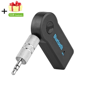 

Bluetooth AUX Mini Audio Receiver Bluetooth Transmitter 3.5mm Jack Handsfree Auto Bluetooth Car Kit Music Adapter AUX Bluetooth
