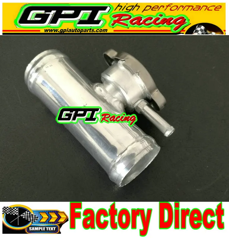 

In Line Aluminum Radiator Hose Filler Neck /Cap, Hose OD=1 1/2" (38 mm)/32MM
