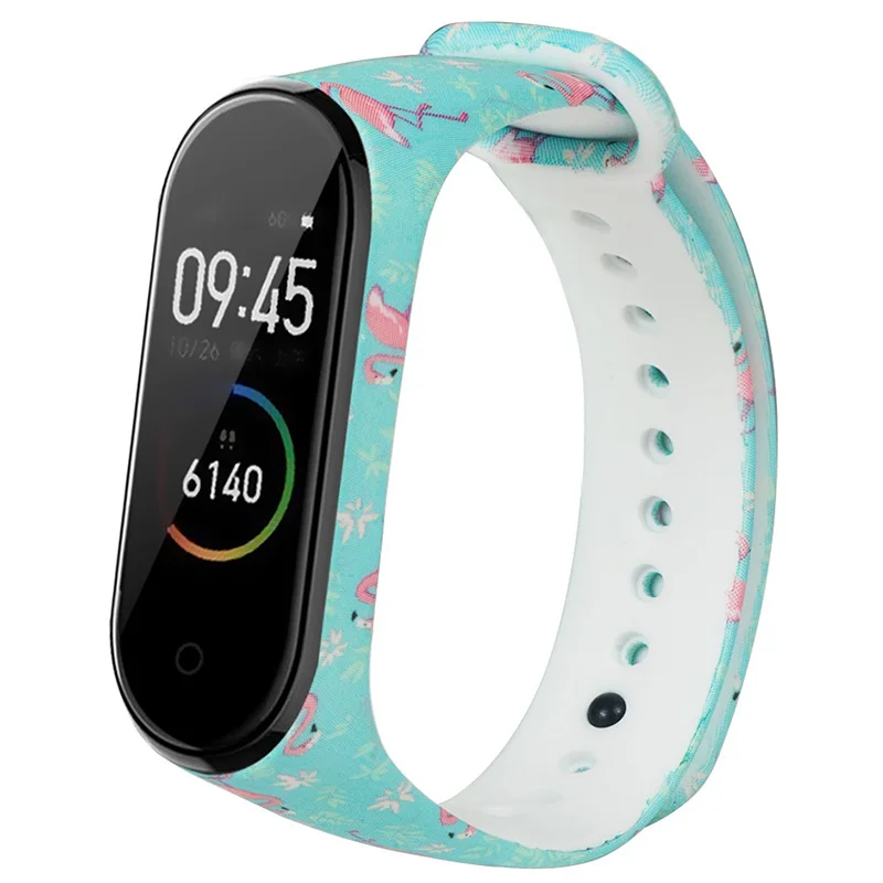 Спортивный Браслет Xiaomi Mi Band 4 сменный цветной ремешок для Miband умный