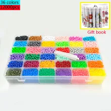 12000 шт. головоломка DIY игрушки Монтессори 5 мм бусины Кольцо заправка игрушки для детей развивающий набор мяч игра бусины Juguetes детские игрушки