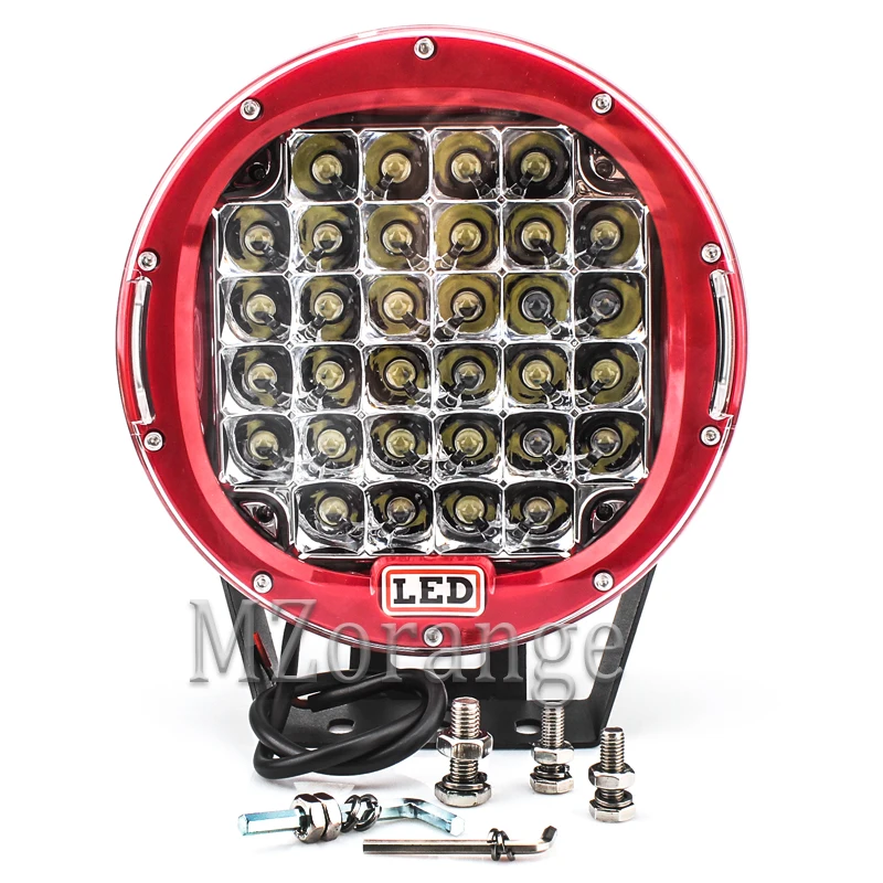 

96W 1500LM LED Work Light Headlight Lamp Waterproof LED Pods Spotlight Floodlight 6000K for Off Road Truck Car SUV Boat Durable