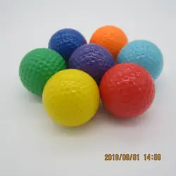 12/упаковка смешанных цветов мяч для гольфа для продвижения putt практика и мини-гольф
