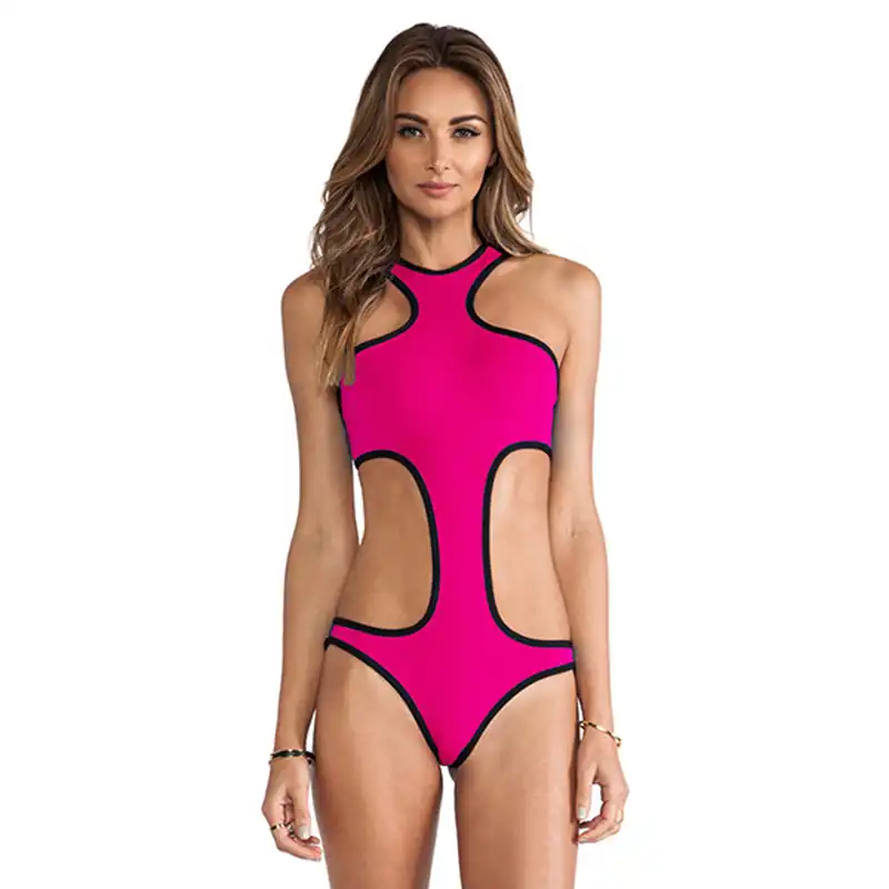 polyester one piece swimsuits