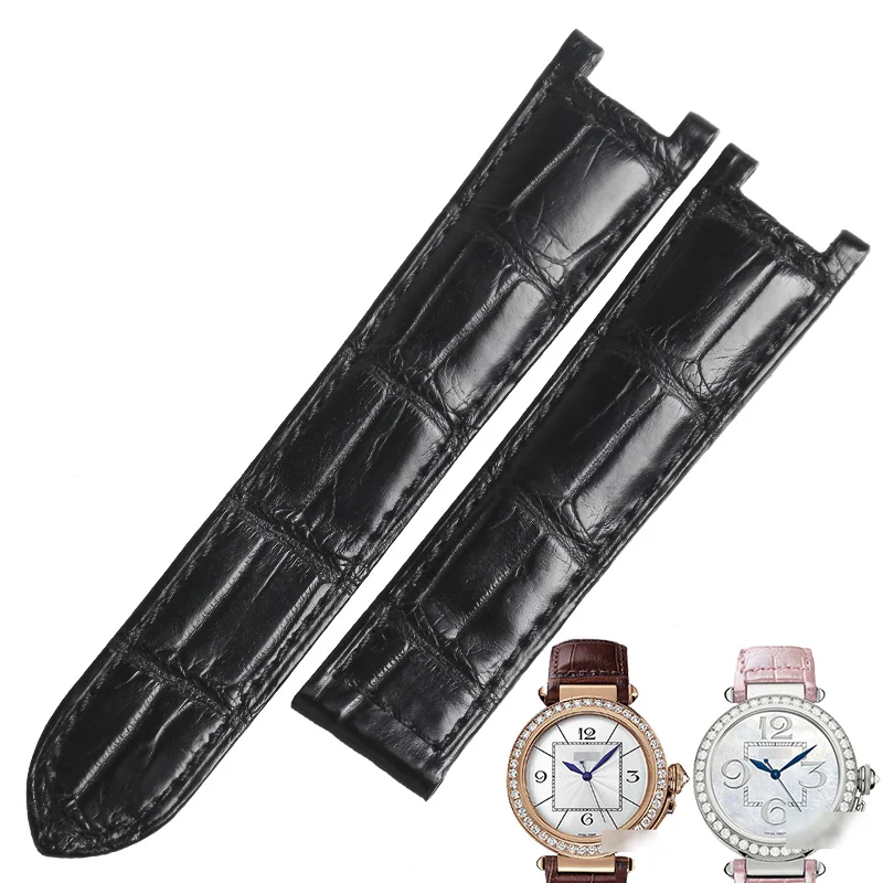 Ремешок для наручных часов WENTULA PASHA DE CARTIER W3109151 W3018651 из кожи