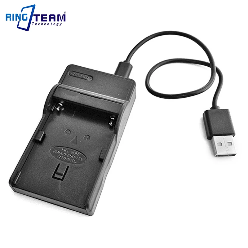 BC-VM10 NP-FM500H Батарея USB Зарядное устройство для sony цифровой Камера Альфа SLT-A57 A58 A65 A68 A77 II A99 A100 A200 A300 A350 A500 A550 - Цвет: Черный