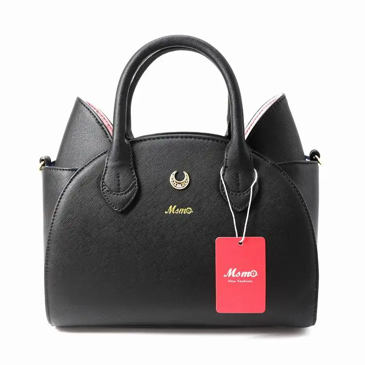 MSMO New Summer Cute Cat Bag Sailor Moon Luna Shoulder Handbags Fashion Casual Women Tote Top Handle Bags High Quality